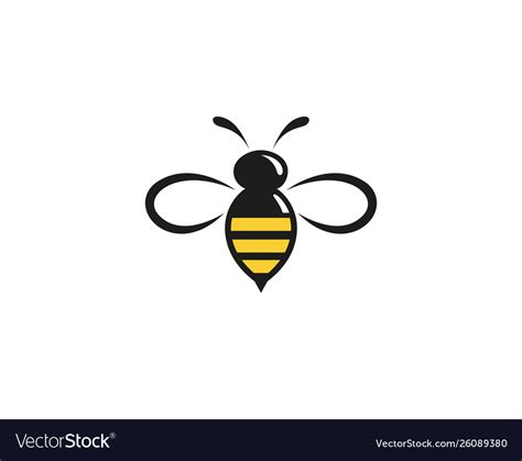 bumble bee logo design.